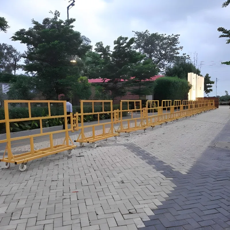 frp portable barricades manufacturer by fibrograts