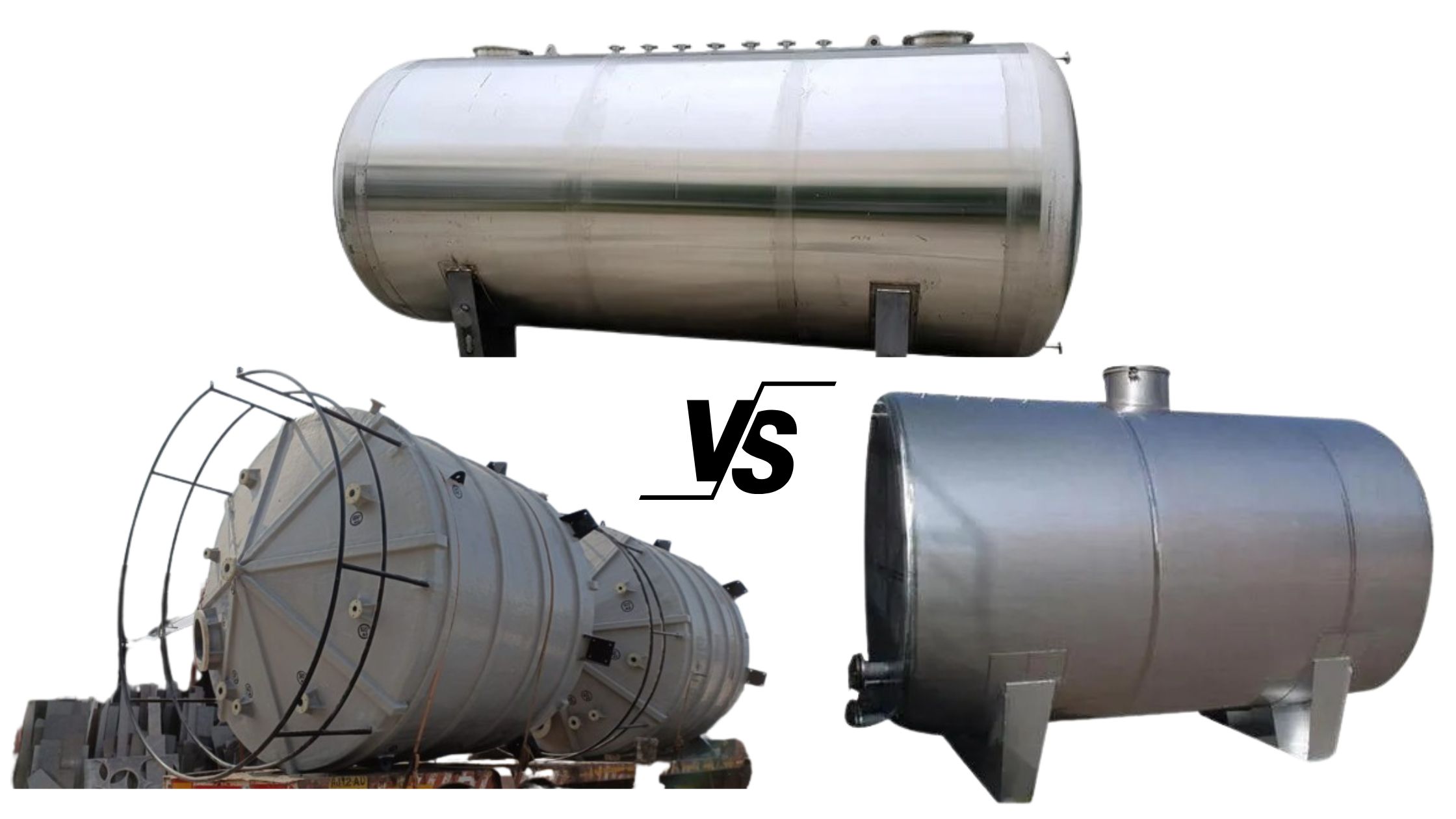 MS vs. SS vs. FRP Tanks