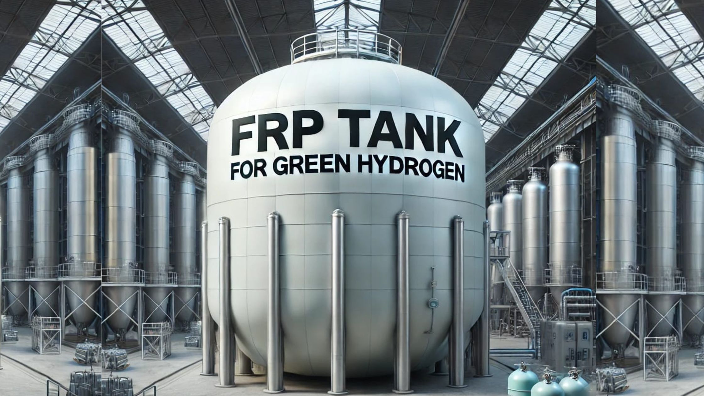 FRP Tanks for Green Hydrogen storage solutions