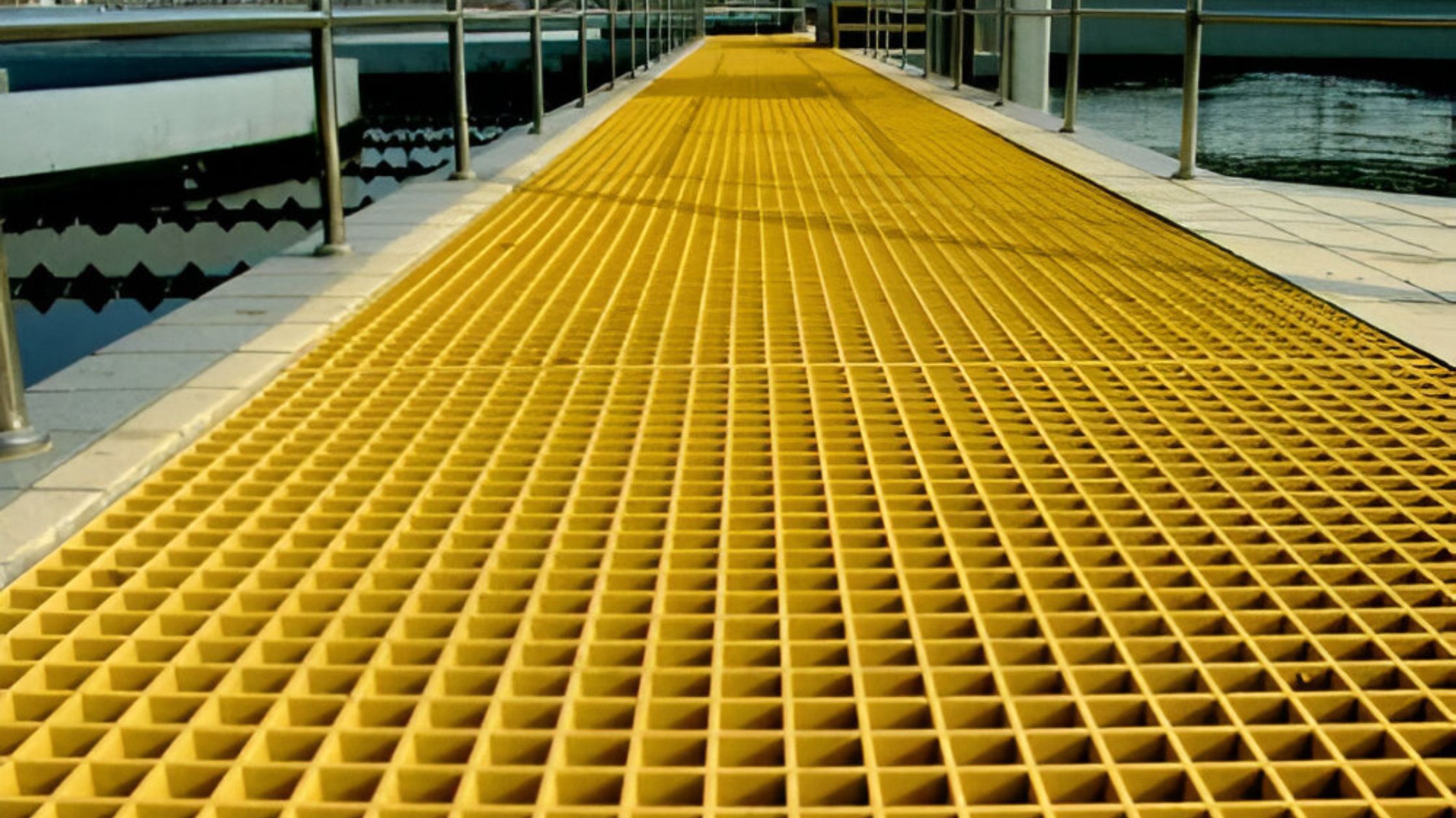 FRP Grating Solutions Withstand Freezing Weather